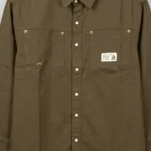 Men’s Casual Utility Shirt – Classic Button-Down with Dual Pockets